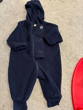 Sesame Street Hooded Fleece One-Piece Pajamas